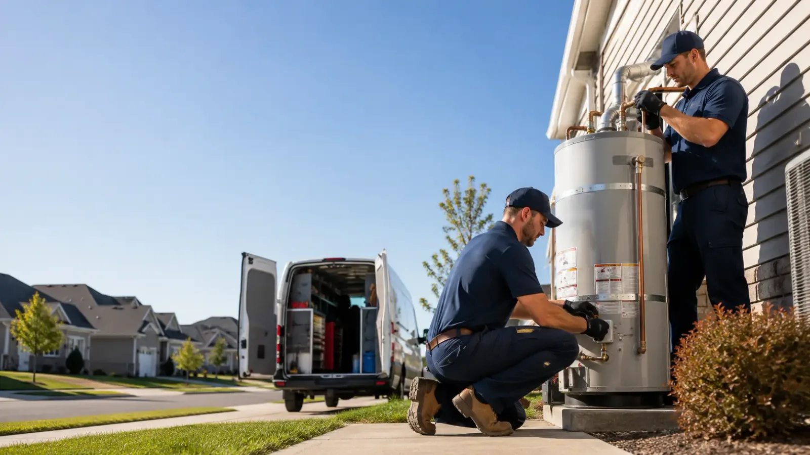Water Heater Installation in Bannock, OH